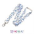 5/8" Polka Dotted Pre-Printed Dye Sublimated Lanyard