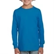 Gildan 6.1 oz 100% Preshrunk Youth Long Sleeve T-Shirt