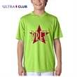 UltraClub 4 oz 100% Micro-Polyester Youth  T-Shirt