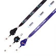 5/8" Dye Sublimated Lanyard Badge Reel Combo