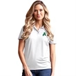Women's Vansport Omega Solid Mesh Tech Polo