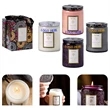 Embossed Glass Romantic Scented Candle