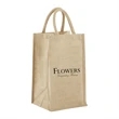 2-Bottle Jute Tote