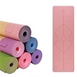 Double Sided Color Tpe Yoga Mat