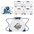 Touchdown Clear Drawstring Backpack