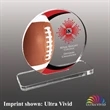 Football Themed Acrylic Award - Ultra Vivid Color