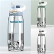 1000Ml Sports Water Bottle With Straw