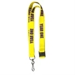 YEAR ONE Yellow Lanyard, Breakaway Clip, Swivel Hook