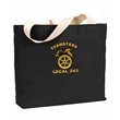 12 oz., Cotton Canvas Jumbo Tote