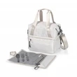 Tarana Recycled Lunch Bag Cooler w/ Utensils, (Halo Gray)