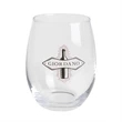 9 oz. Tulip Stemless Wine Glasses w/ 2 Color Imprint
