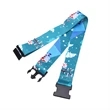Dye sublimated Luggage Identifier Strap