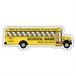 Magnet - School Bus Shape (5.25x1.75) - 20 Mil