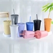 16 oz Reusable Translucent Plastic Candy Colors Stadium Cup