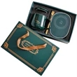 Coffee Cup Warmer with Mugs and Lid gift set