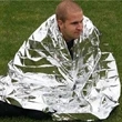Outdoor first aid thermal blanket