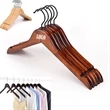 Solid Wood Shirt Dress Hangers