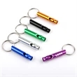 Aluminum Tubular Whistle Keyring