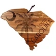 Rock & Branch South Carolina State Shaped Wood Serving Board