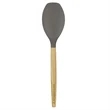 Scoop Silicone Spoon W/ Wooden Handle