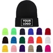 Warm Knitted Cuffed Beanie Hats
