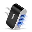 3 USB Plug Power Adapter Wall Charger