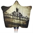 40x60 Hoodie Sherpa Crystal Velvet Sublimation Cloak Blanket