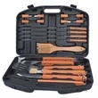 18 PCS Set Wooden Handle Barbecue Tools
