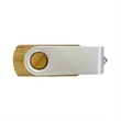 Batavia Carbonized Bamboo Swivel USB