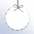 Premium Clear Glass Circle Ornament