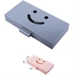 Hollow Out Smiley Face Drawer Storage Box