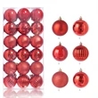 36PCS Christmas Tree Balls Ornaments