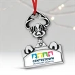 Photoart Stock Ornament (2 1/2" x 1 3/4" Reindeer)