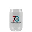 16 oz Clear Plastic Can Glass - Digital