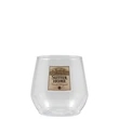 14 oz Clear Plastic Stemless Glass - Digital