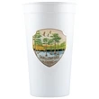 32 oz Stadium Cup - White - Digital