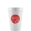 20 oz Foam Cup - White - Tradition