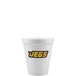 8 oz Foam Cup - White - Tradition