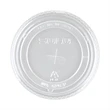 16/18/20/24 oz Soft Sided Cup Straw Slot Lid - Clear