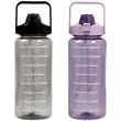 64Oz Sport Water Bottle With Handle Time Measurement