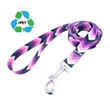 1"72" rPET Ecofriendly Sublimation Pet Leash Metal Carabiner