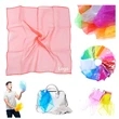 Square Solid Color Dance Juggling Scarves
