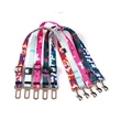 1"x24" Adjustable Pet Safety Sublimation Seatbelt Leash