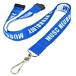 Custom 1" Woven Lanyards w/ Safety Breakaway