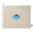 Organic Cotton Flat Travel Pouch