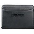 FSC® Mix Millennium Leather Zippered Padfolio