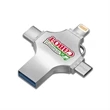 Cicero 3 Way Metal USB