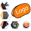 Bean Shaped A-Screen Horizontal Pop-Up Folding Banner