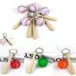 Mini Baseball Bat Keychain