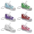 Mini Canvas Sneaker Shoe Keychains